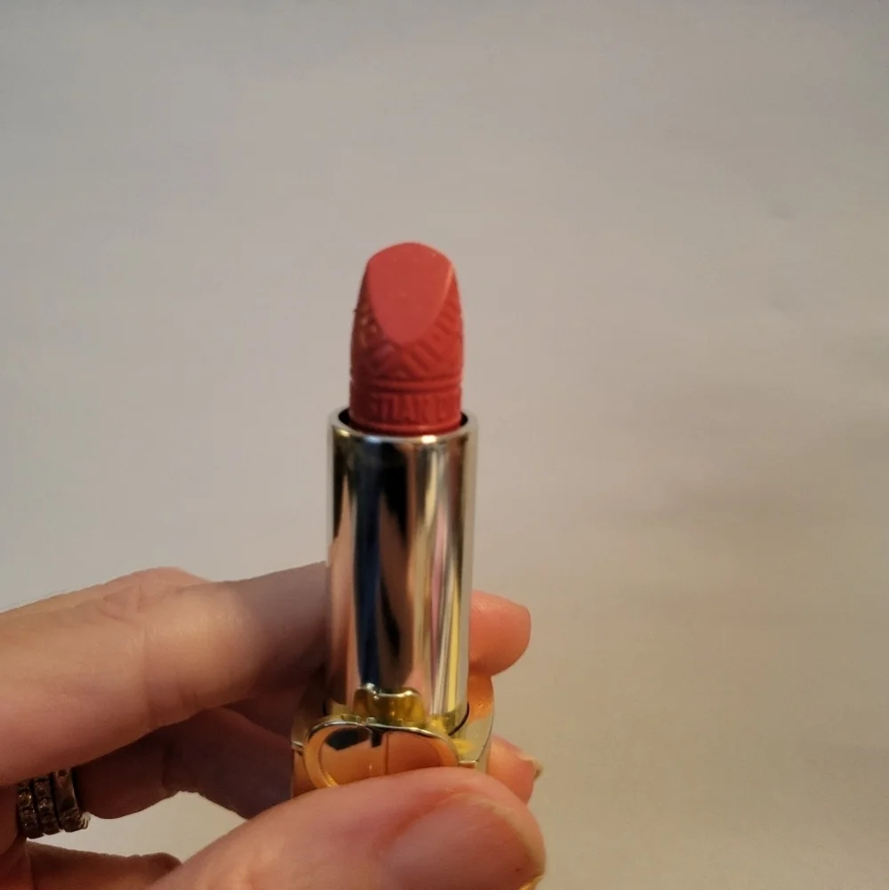 Limited Holiday Edition Dior Rouge Satin Lipstick: Royal Coral (374), New